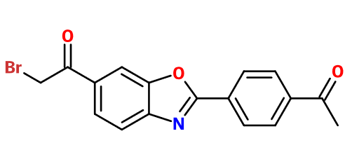 (image for) MC085238 1-[2-(4-Acetylphenyl)-1,3-benzoxazol-6-yl]-2-bromoethan-1-one